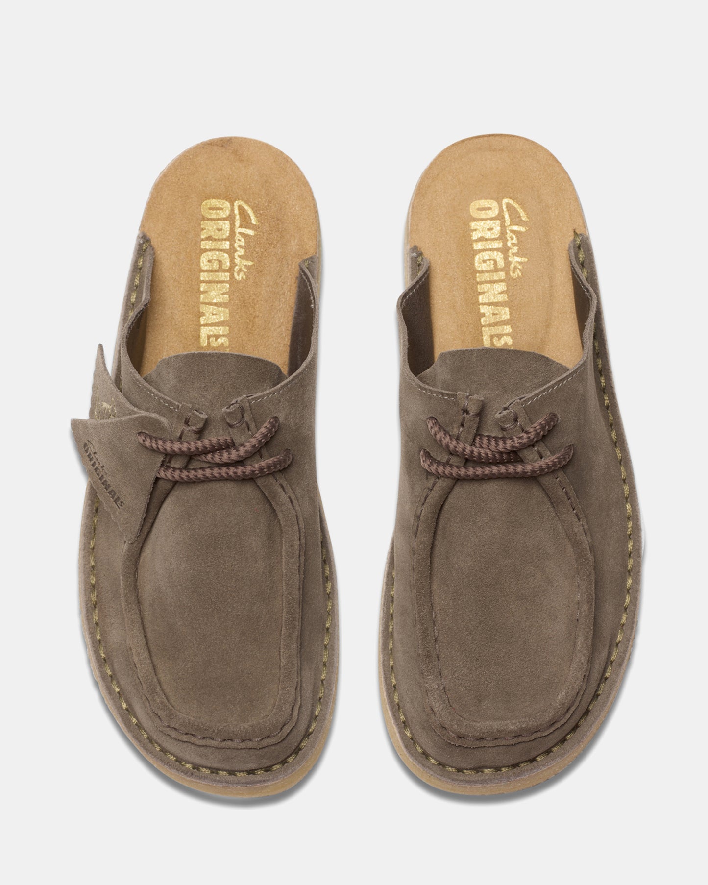 Dsrtnomad Mule (w) Grey/Sage Suede