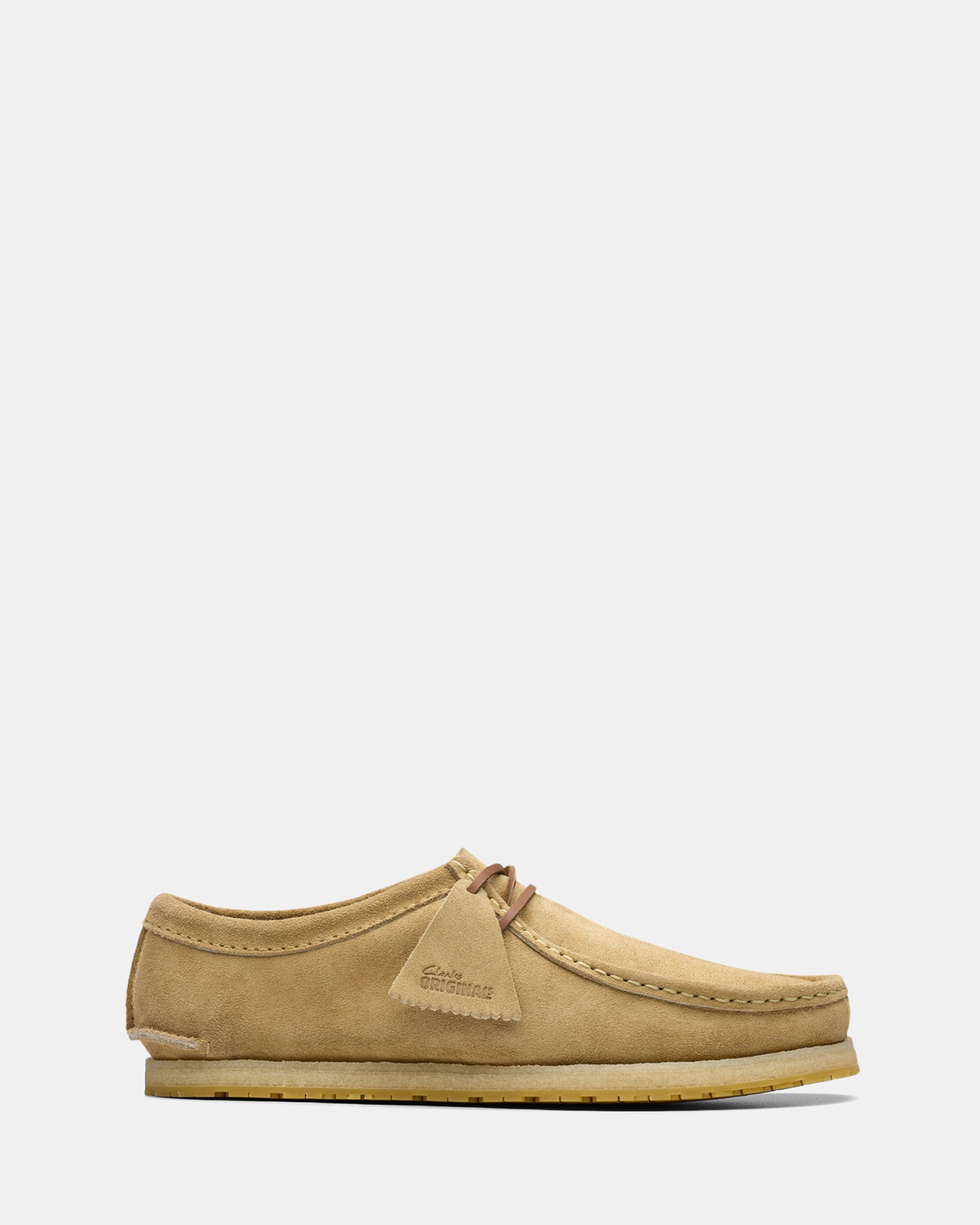 Godney Lace Dark Sand Suede – Clarks