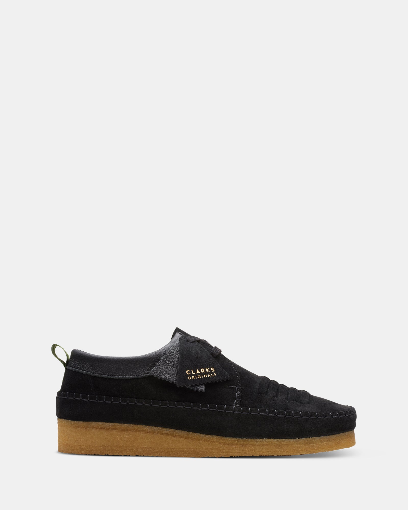 Weaver Weft Black Suede – Clarks - Main Image