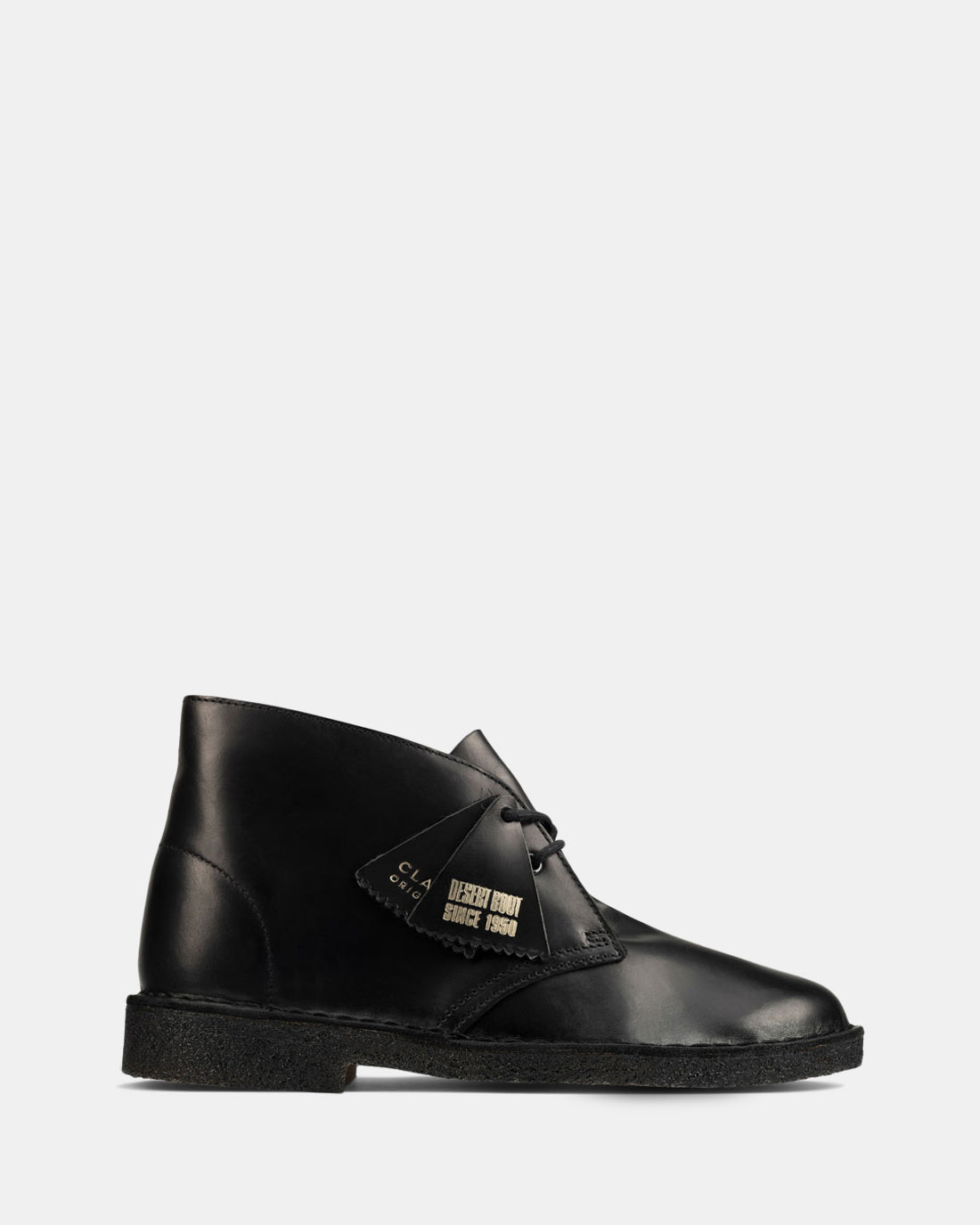 Desert Boot (M) Black Polished