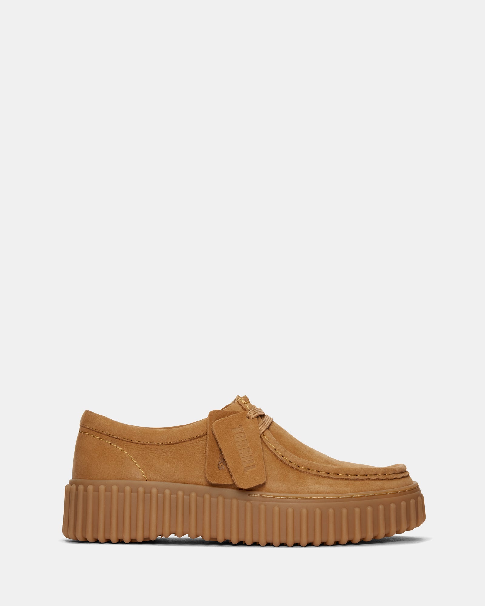 Torhill Bee Light Tan Nubuck – Clarks