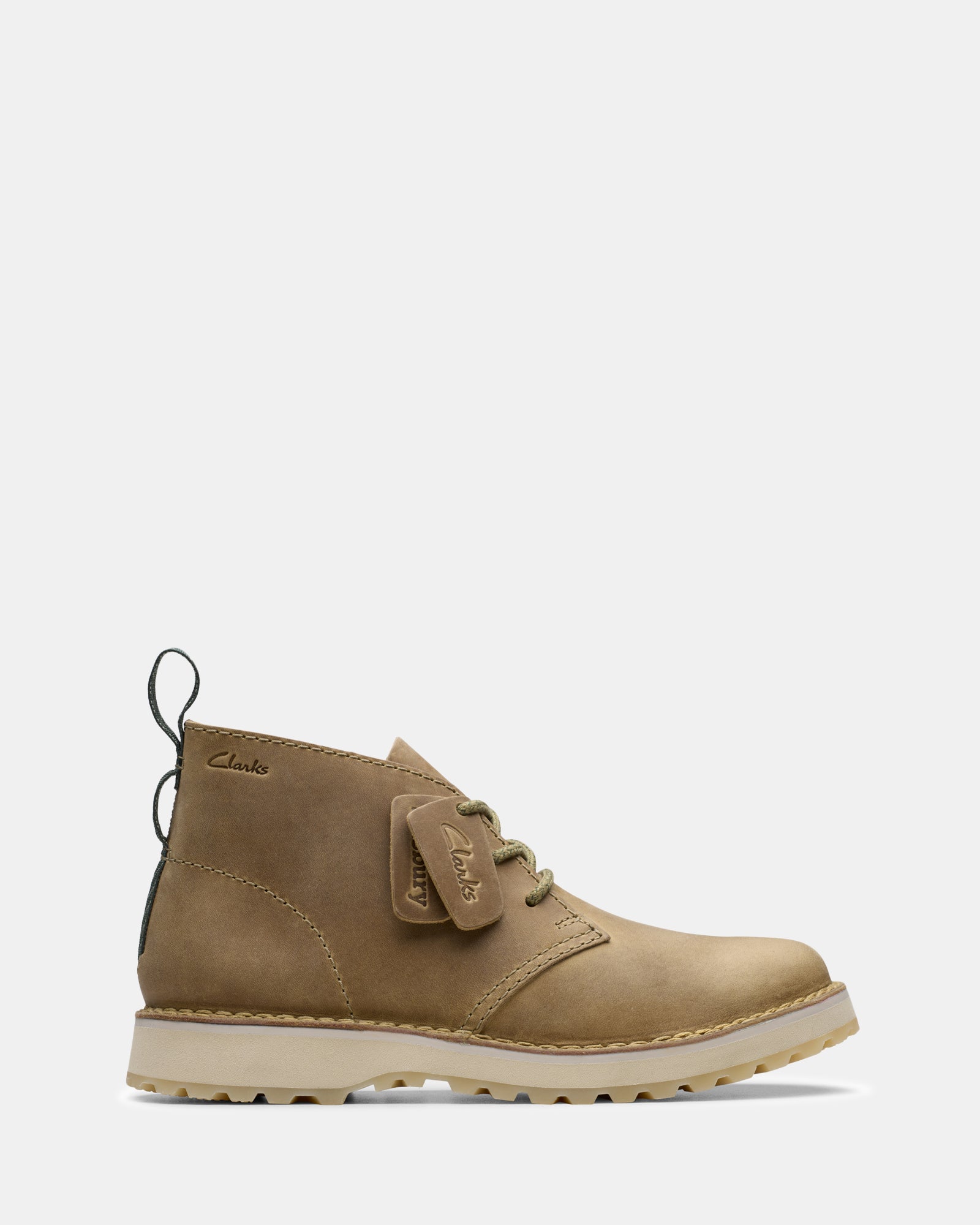 Solsbury Db Dark Sand Lea – Clarks