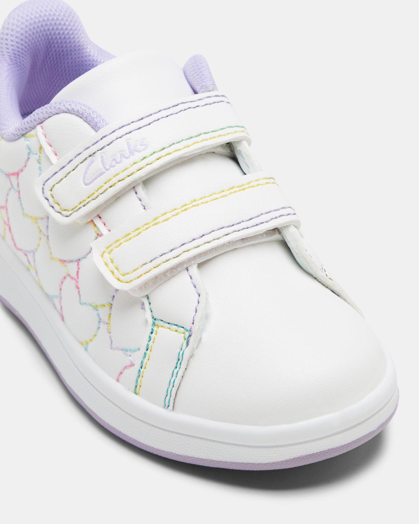 Delvey Junior White/Multi