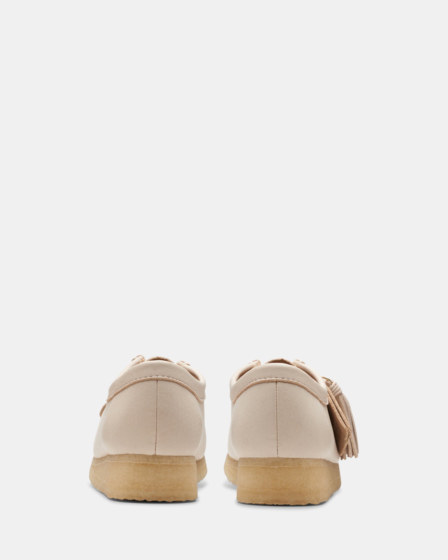 Wallabee. (W) Beige Leather