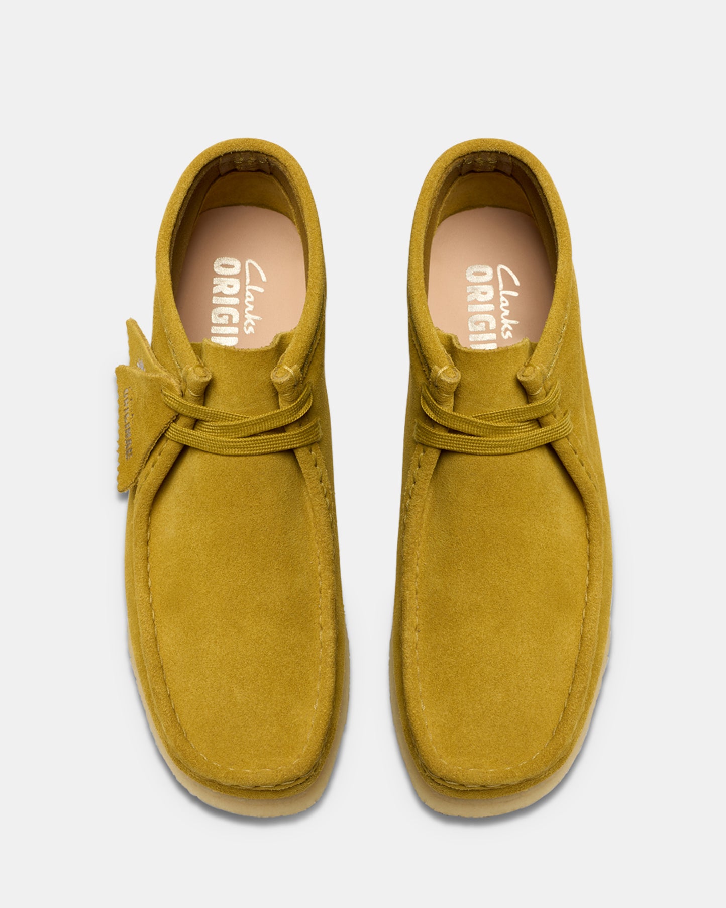 Wallabee Boot. (W) Olive Suede