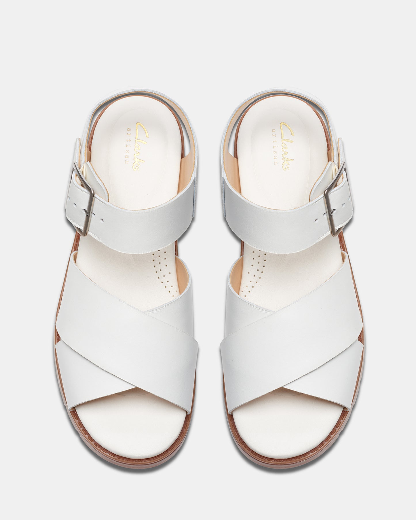 Orinoco Cross Off White Leather