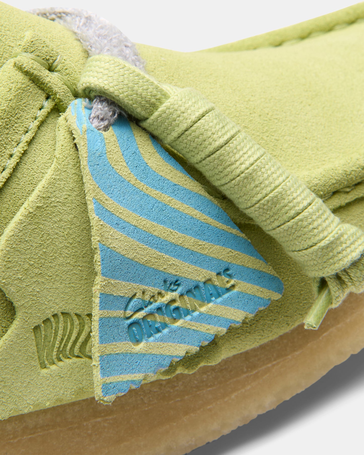 Wallabee. (W) Pale Lime Suede