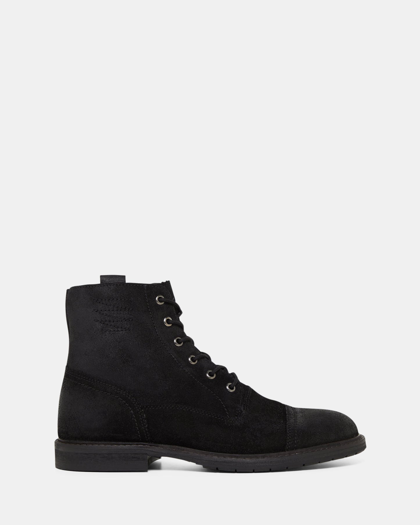 Clarkdale West Black Suede