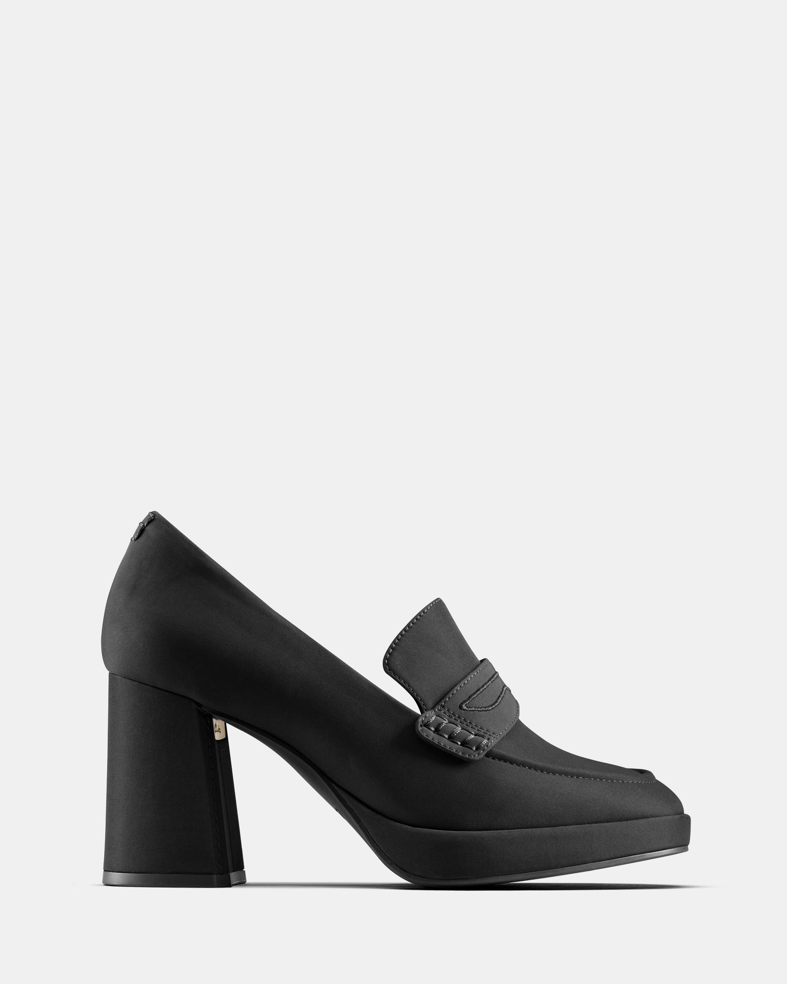 Clarks heeled clearance loafers