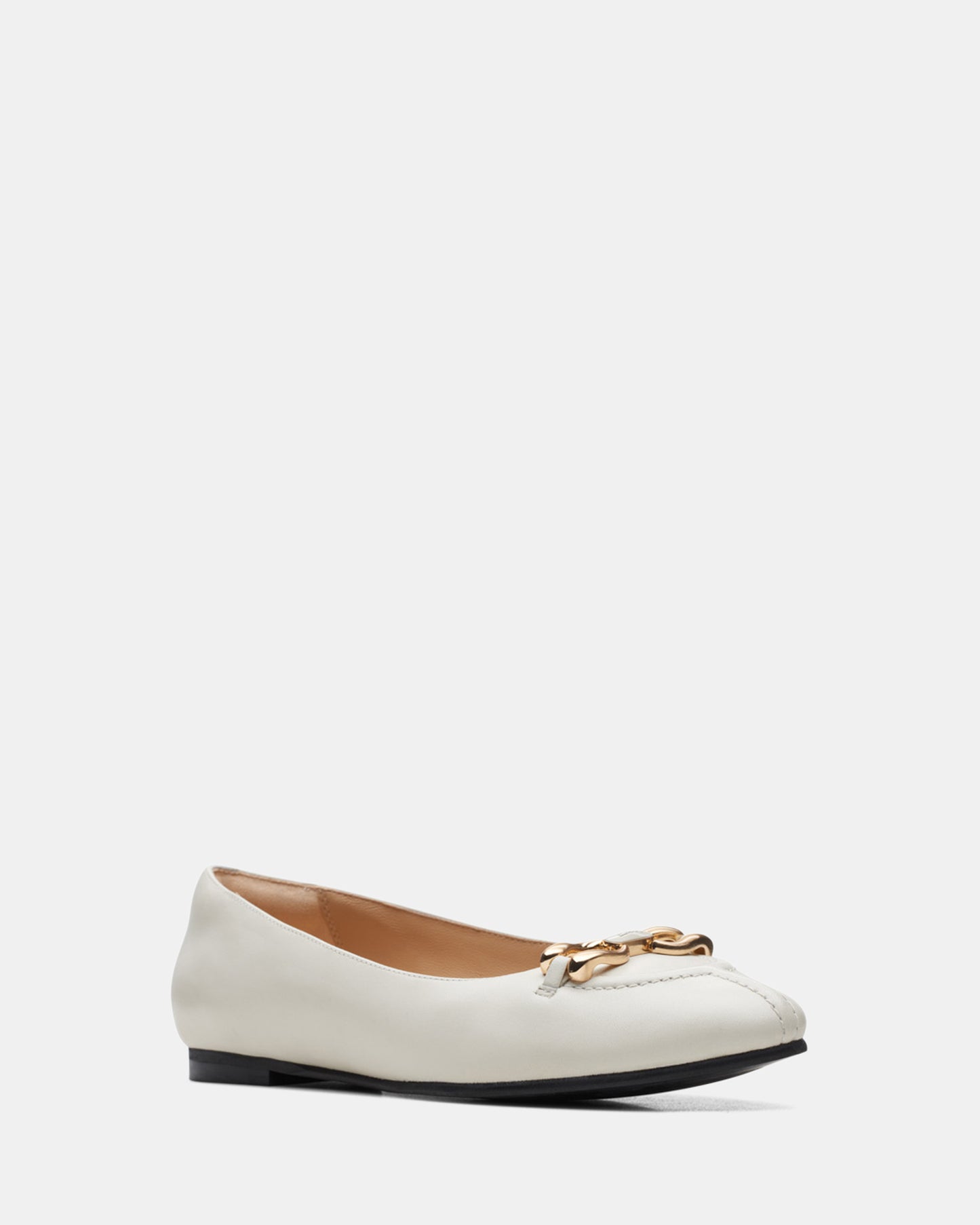 Grace Trim White Leather