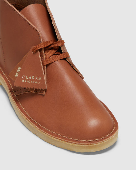 Desert Boot (M) Dark Tan Leather