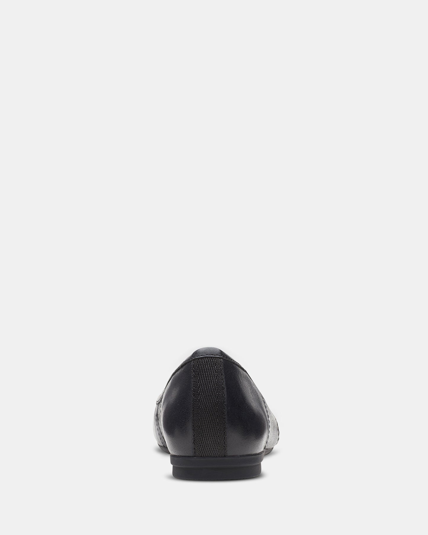Canebay Plain Black Leather