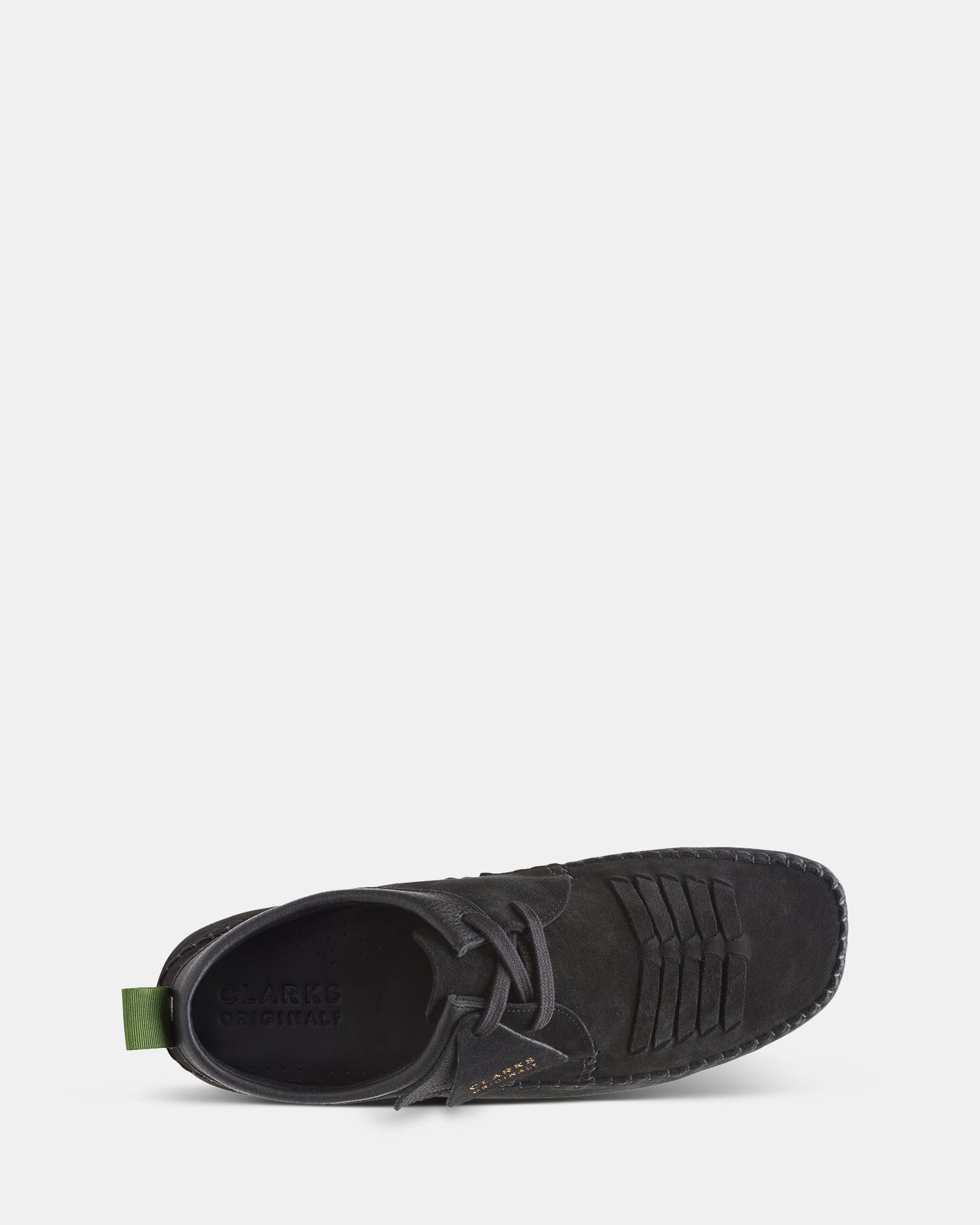 Weaver Weft Black Suede