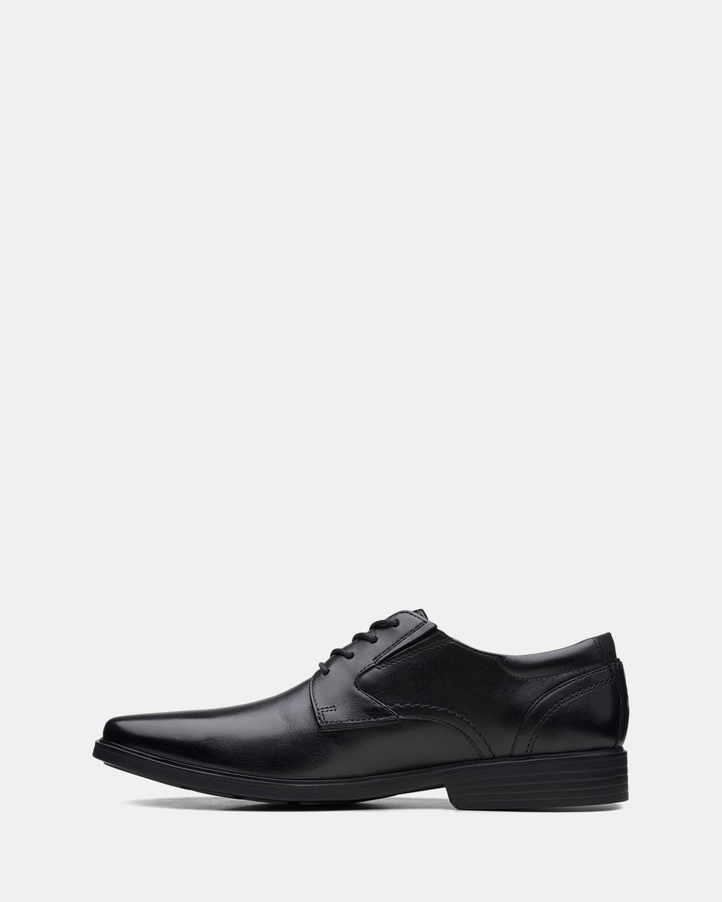 Clarkslite Low Black Leather