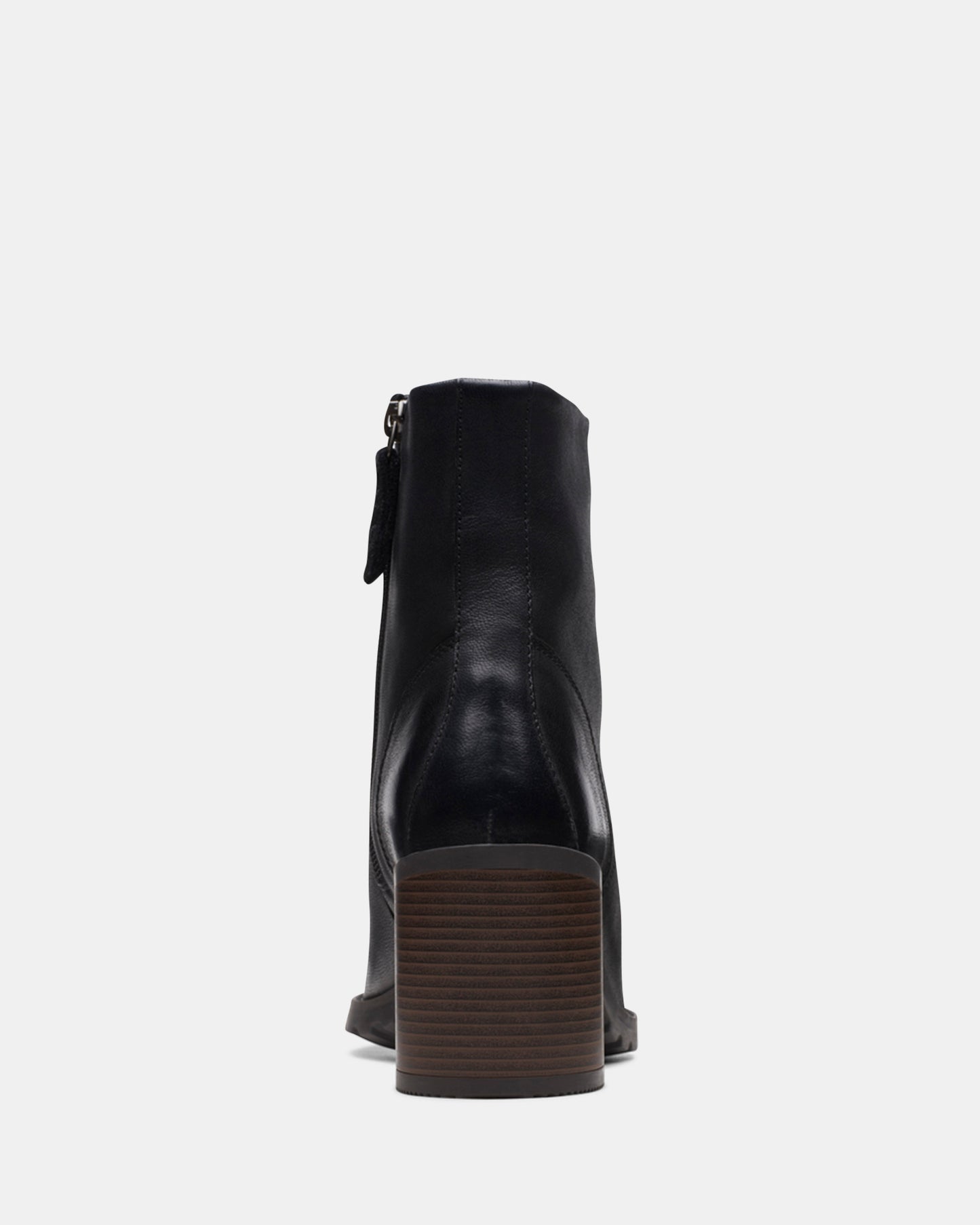 Clarkwell Lace Black Wlined Leather