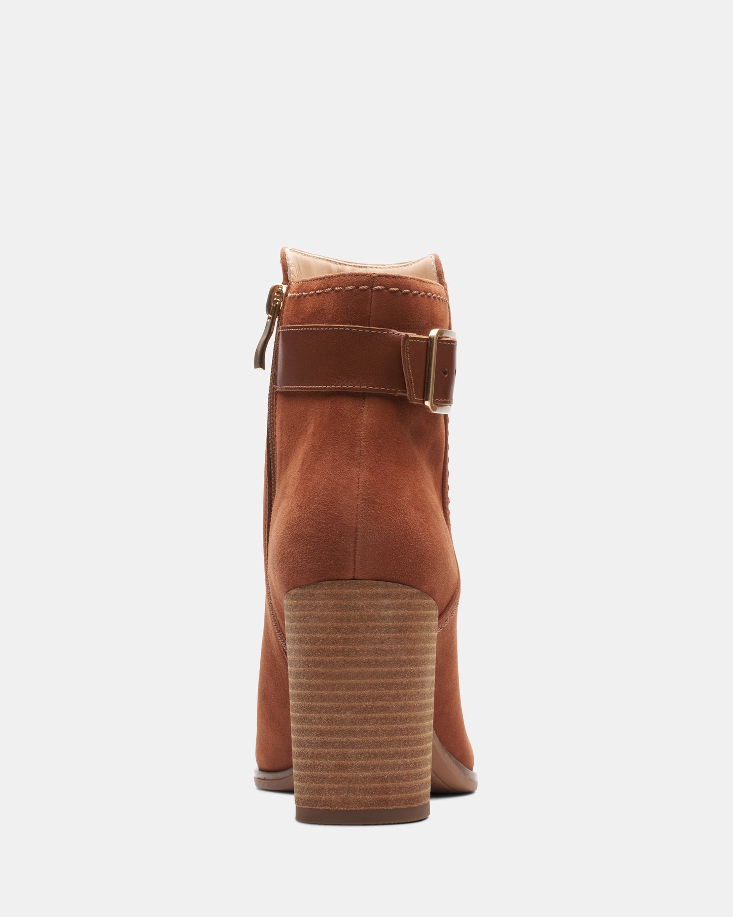 Freva85 Buckle Caramel Suede