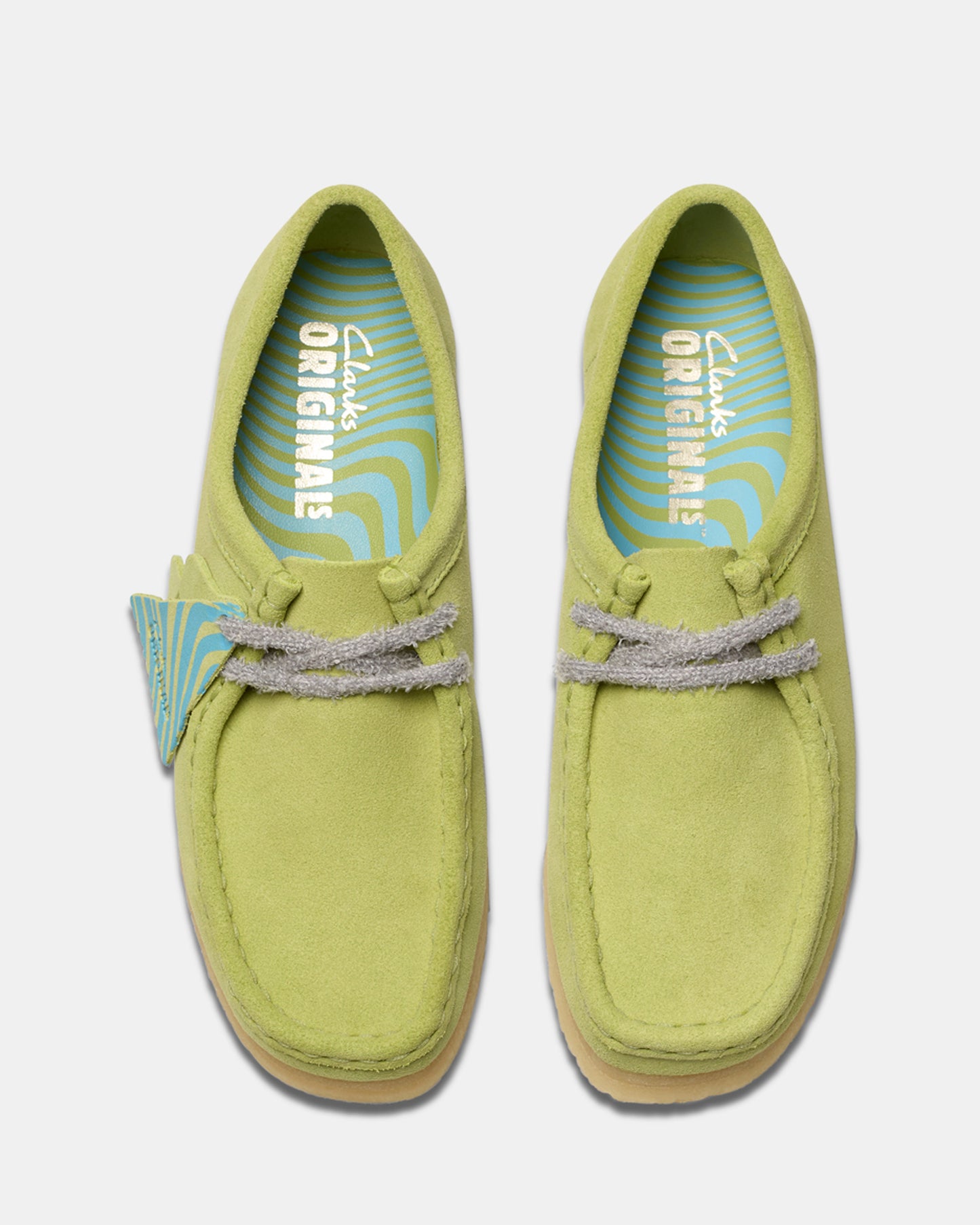 Wallabee. (W) Pale Lime Suede