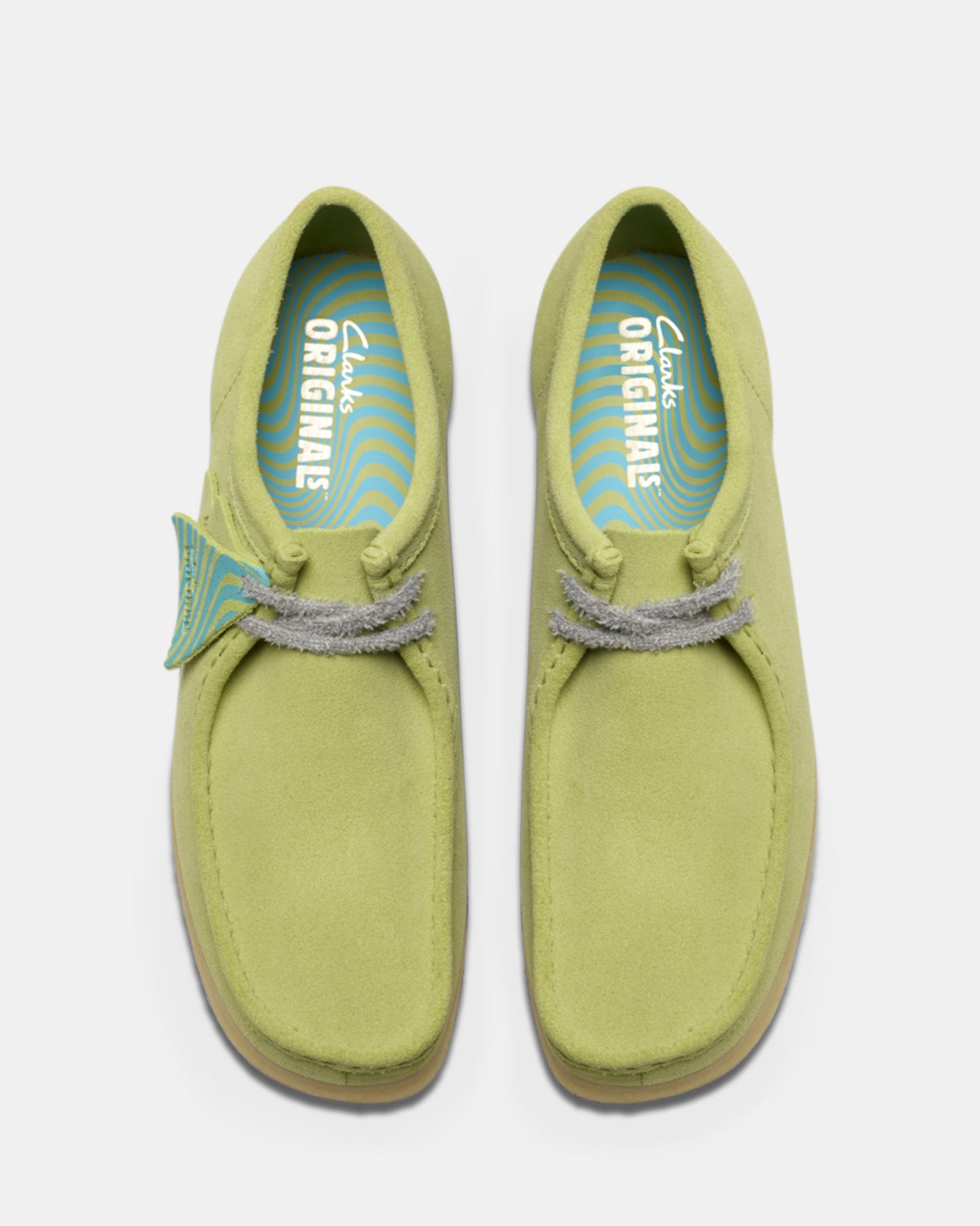 Wallabee (M) Pale Lime Suede