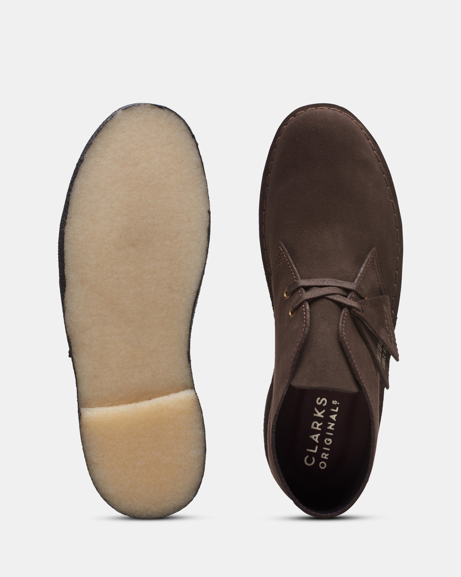 Clarks store originals brown