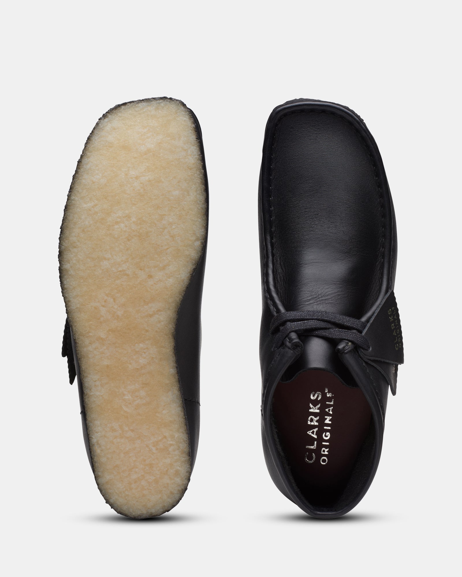 Wallabee shoes sale black leather