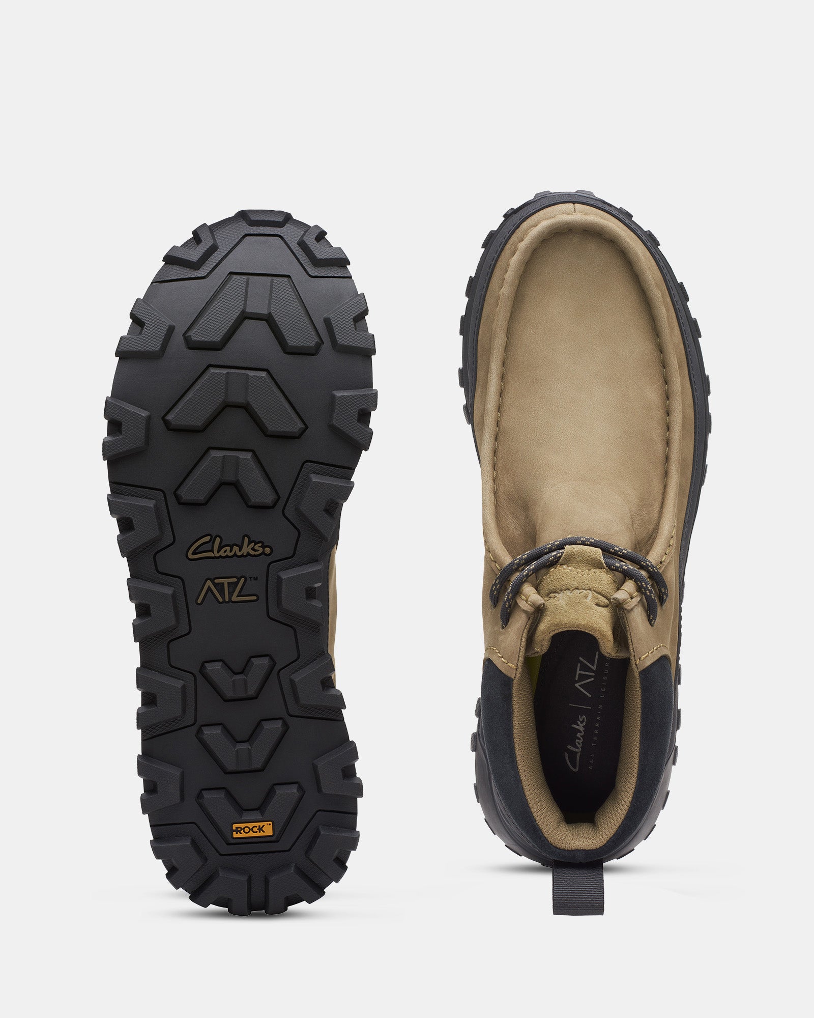 ATL TREK WALLABEE BT GORE-TEX Dark Olive Nubuck – Clarks