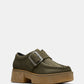 Linoso Monk Dark Green Nubuck