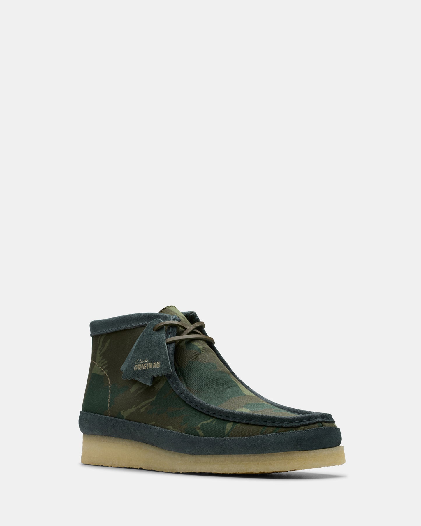 Wallabee Boot (M) Grn Camouflage