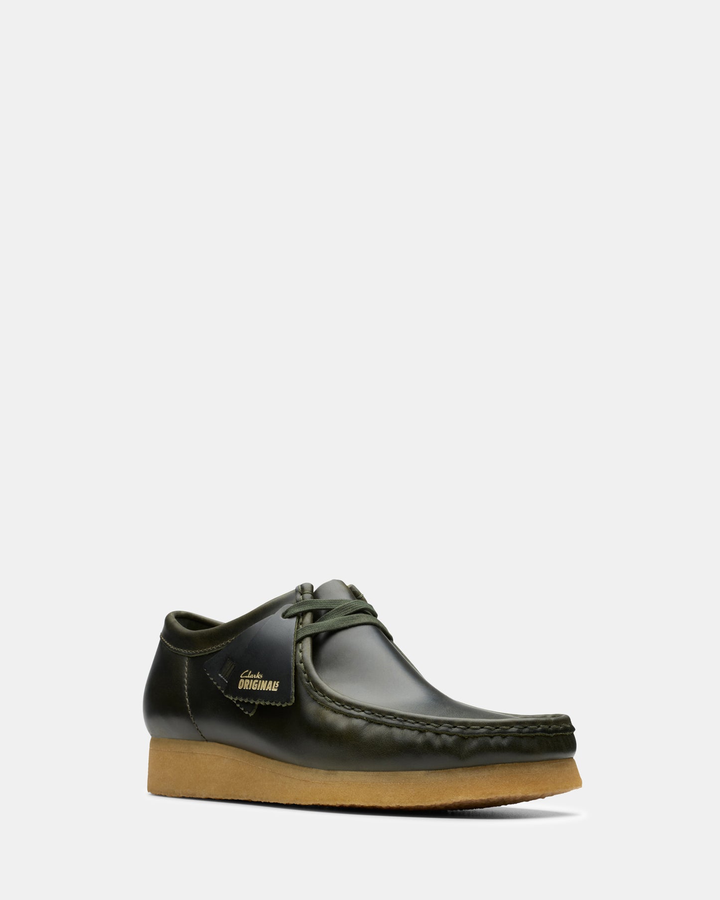 Wallabee (M) Forest Green Lea