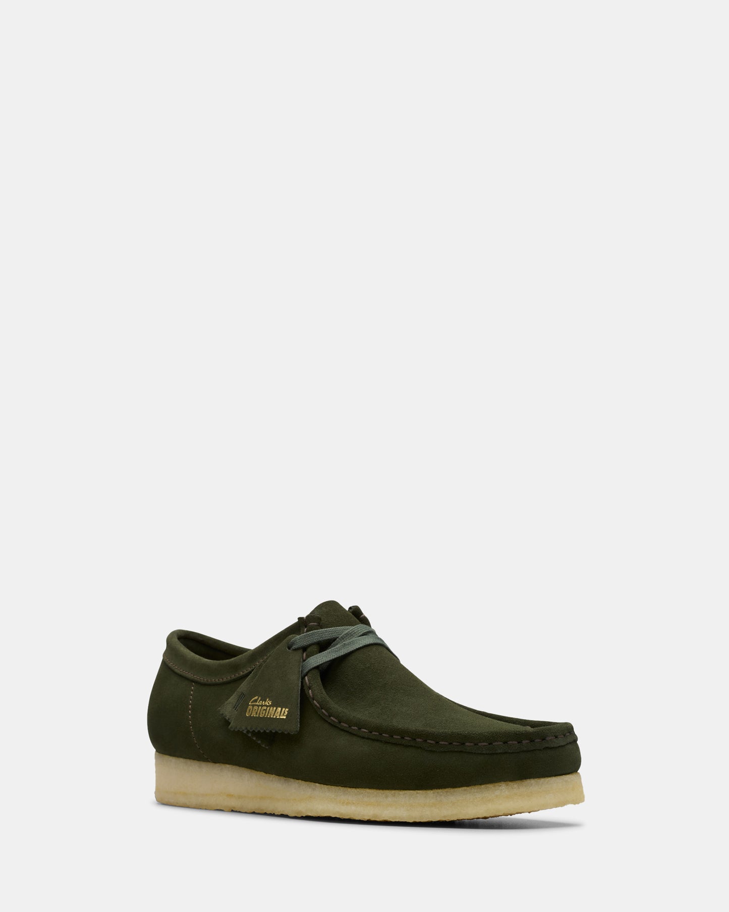 Wallabee (M) Forest Green Sde