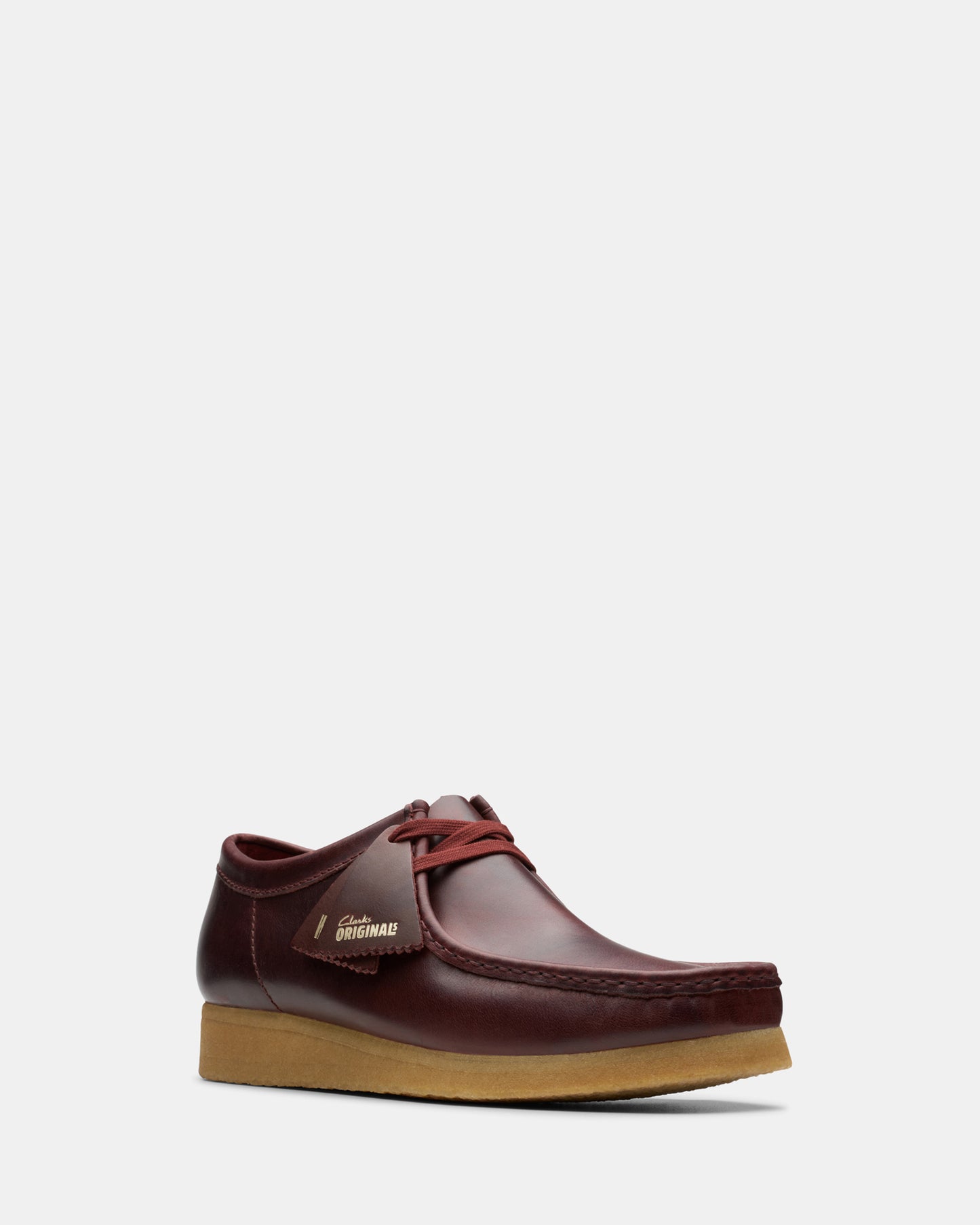 Wallabee (M) Deep Red Leather