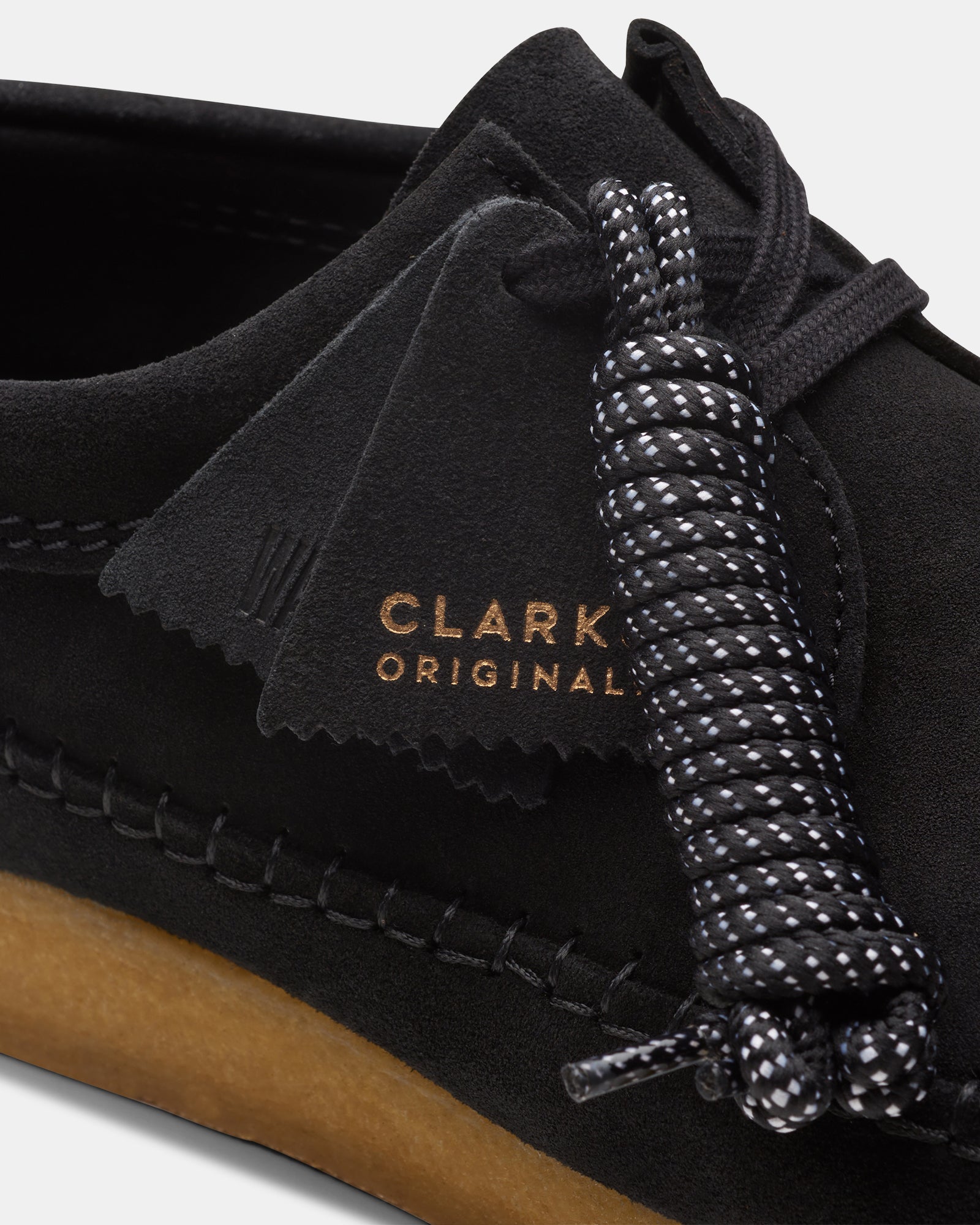 Clarks weaver shop black leather