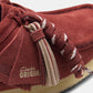 Wallabee. (W) Deep Red Sde