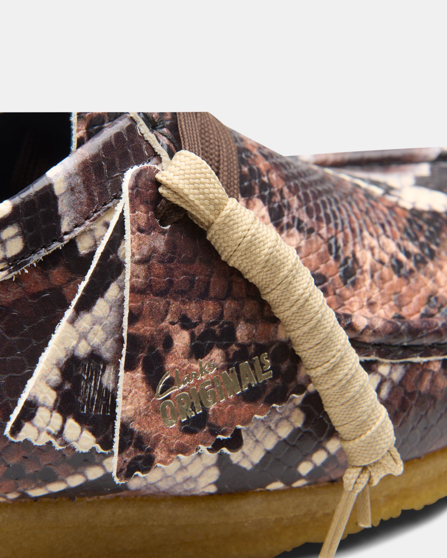 Wallabee (M) Brownsnake Print