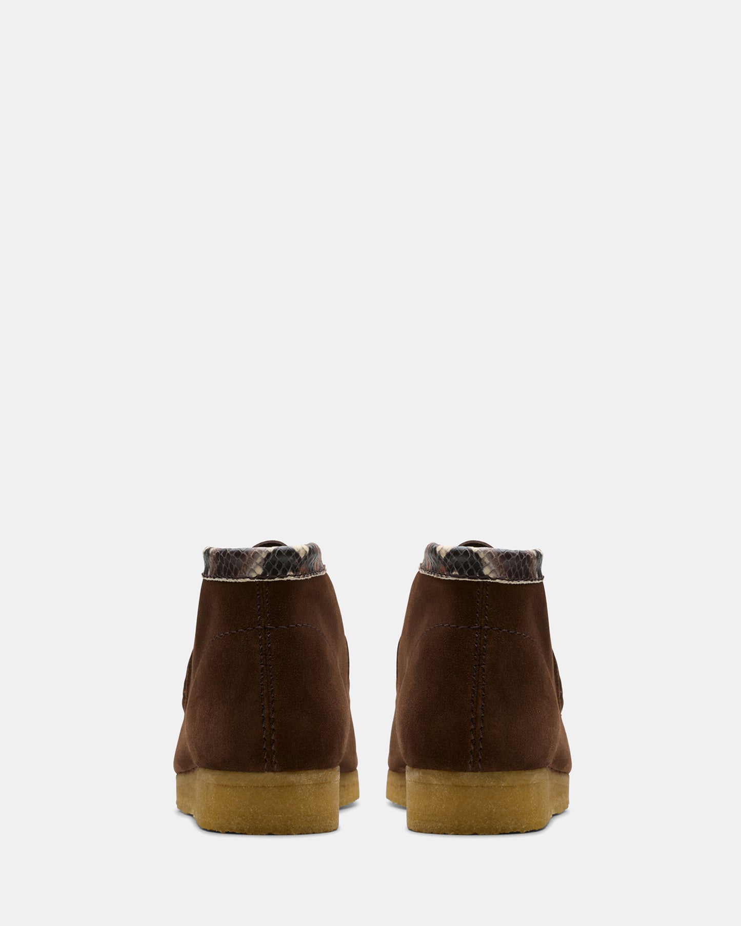 Wallabee Boot (M) Brown Snake Combi