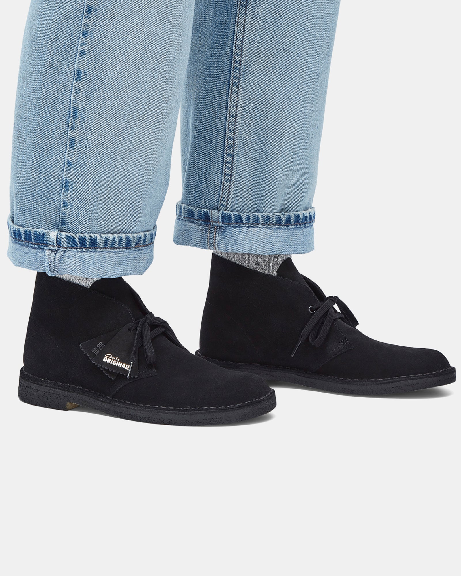 Desert Boot (M) Black Suede Iii – Clarks