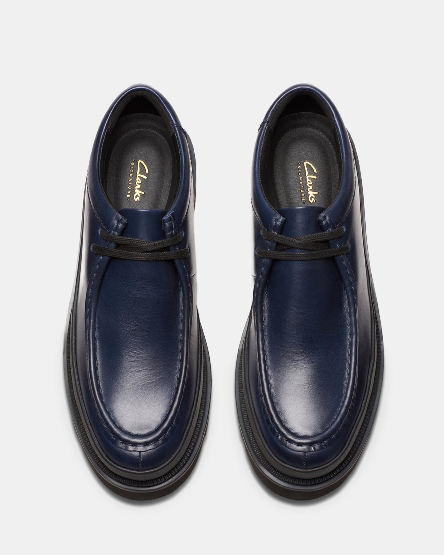 Badell Seam Navy Leather