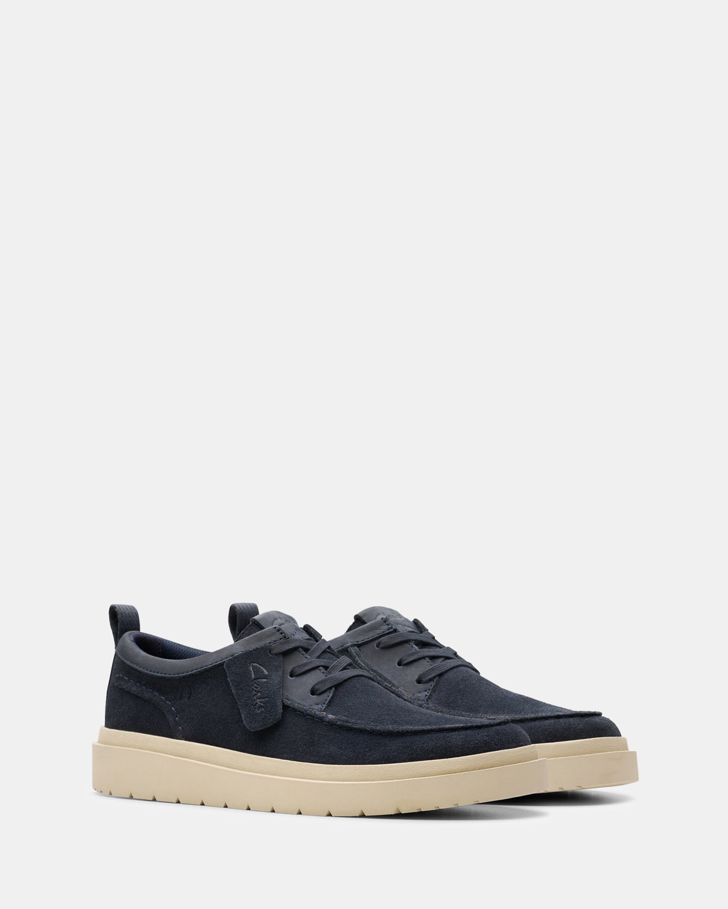 Polden Moc Navy Suede