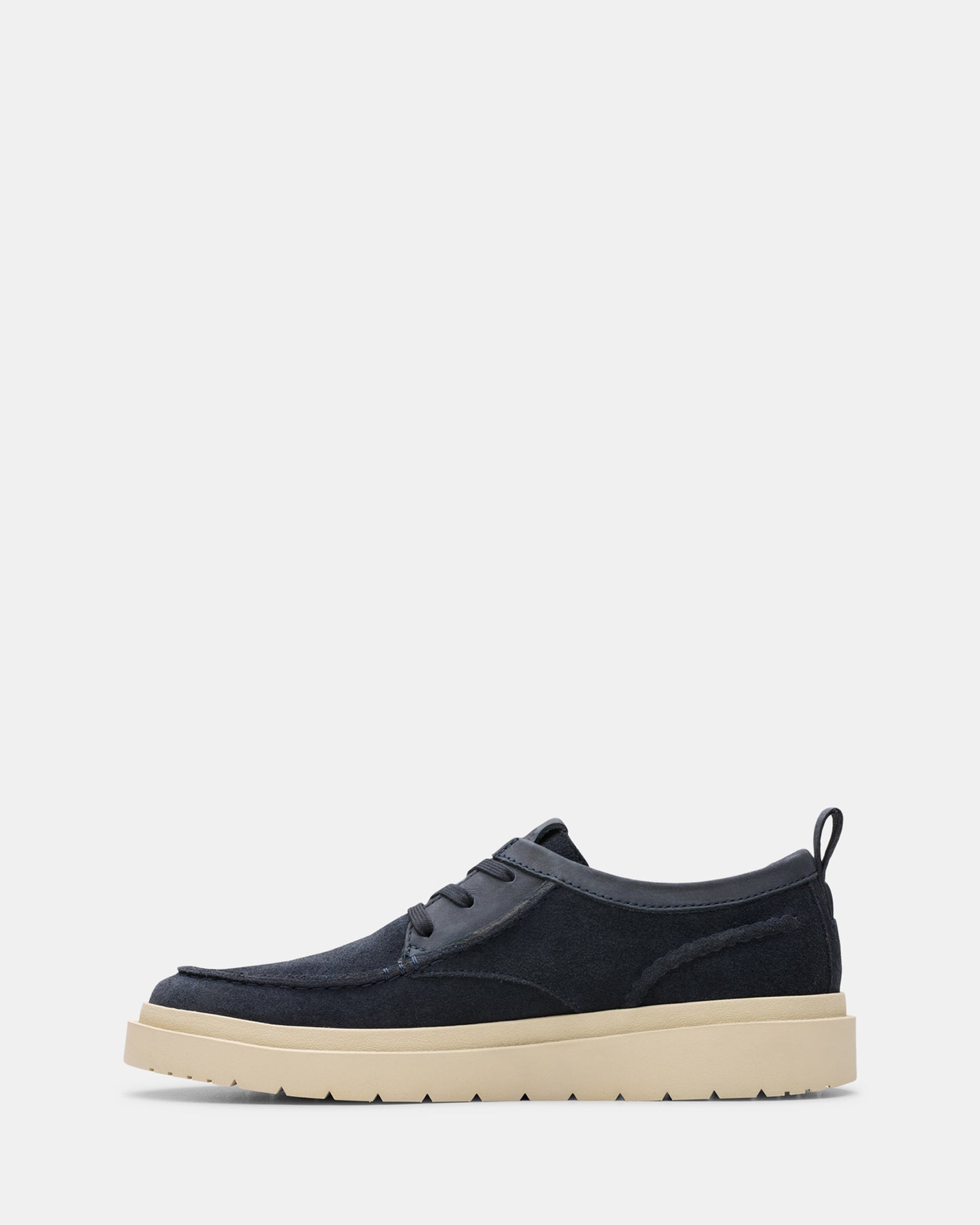 Polden Moc Navy Suede