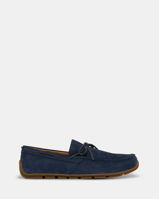 Somoc Boat Navy Suede