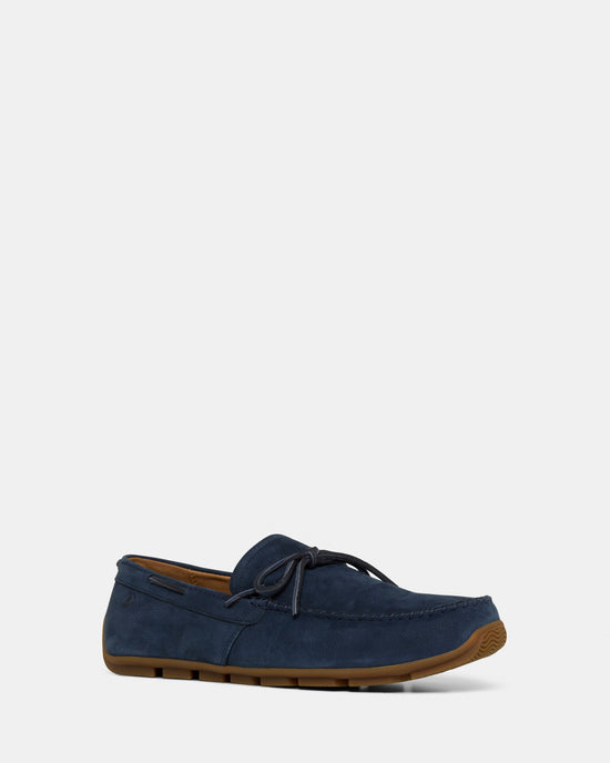 Somoc Boat Navy Suede