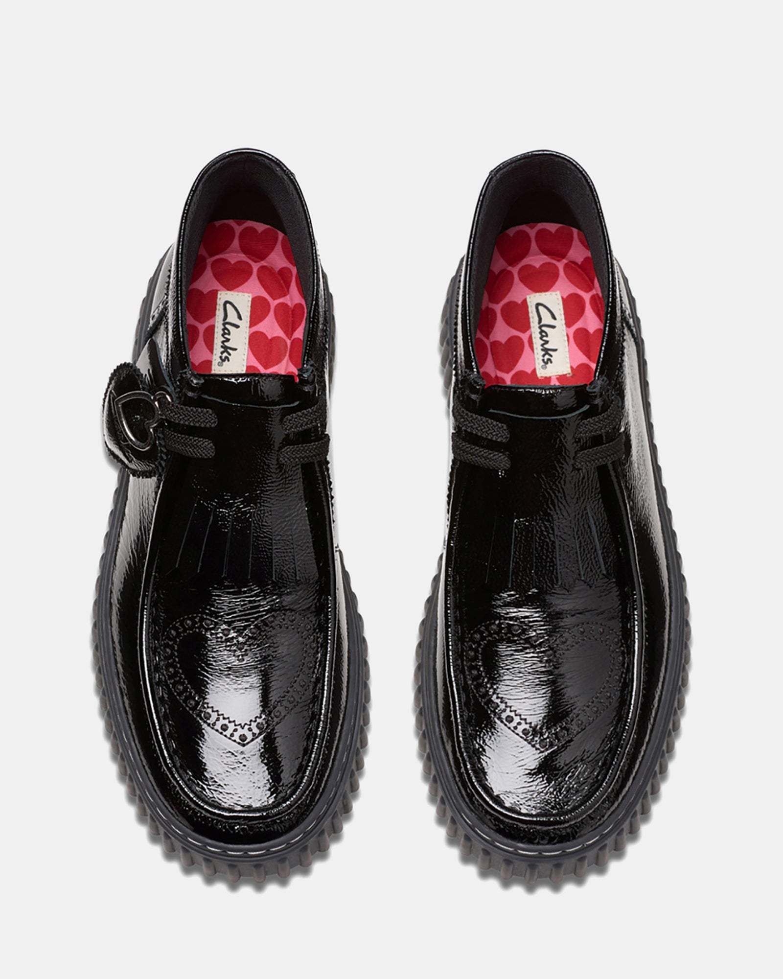 Torhill Heart Black Combi – Clarks