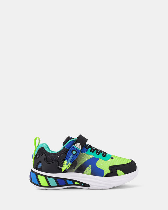 Arlo Black/Green Multi