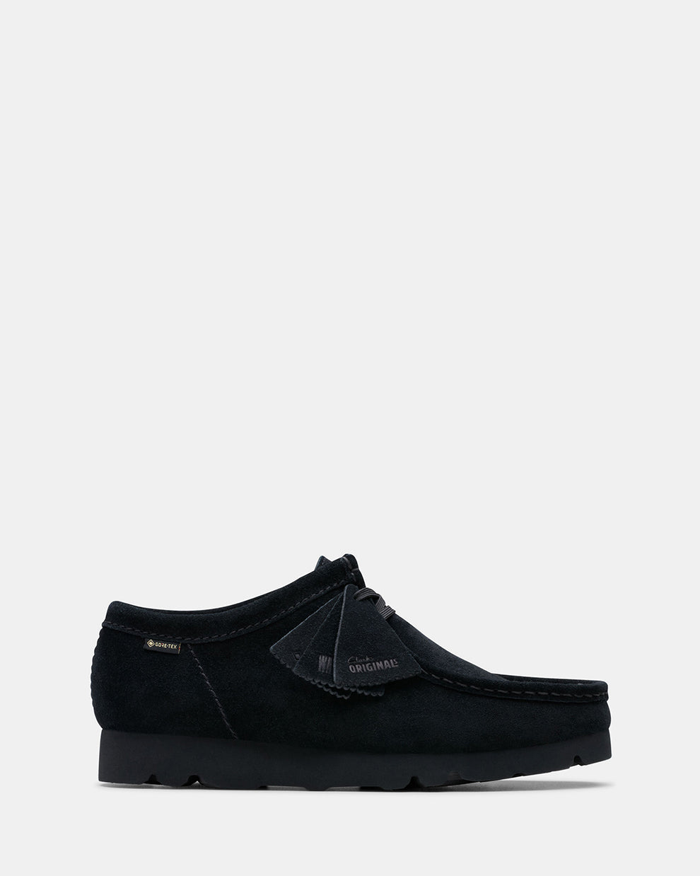 Wallabee (M) GTX Black Leather – Clarks Australia