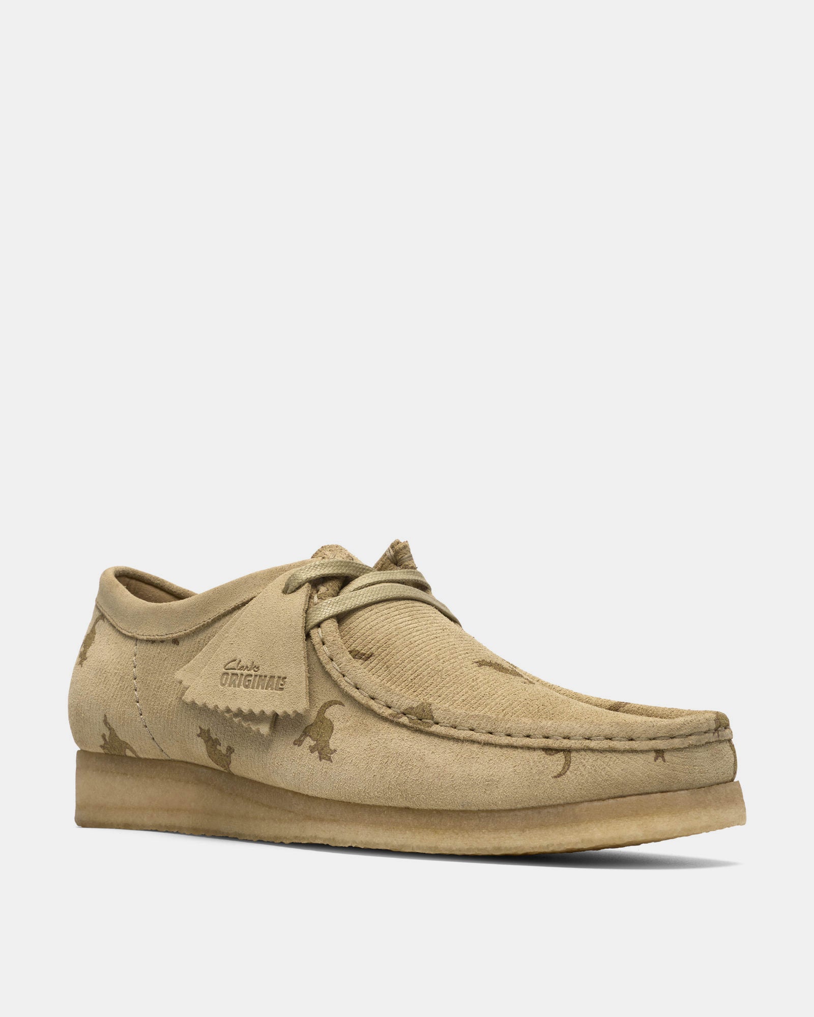 Wallabee (M) Maple Combi Print – Clarks Australia