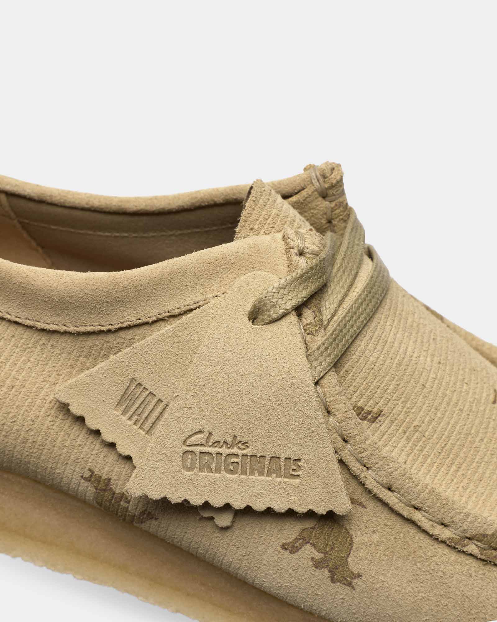 靴 Clarks Wallabee. Maple Combi MAPLE Clarks Wallabee. Maple Combi MAPLE（クラークス ワラビー-ベージュ