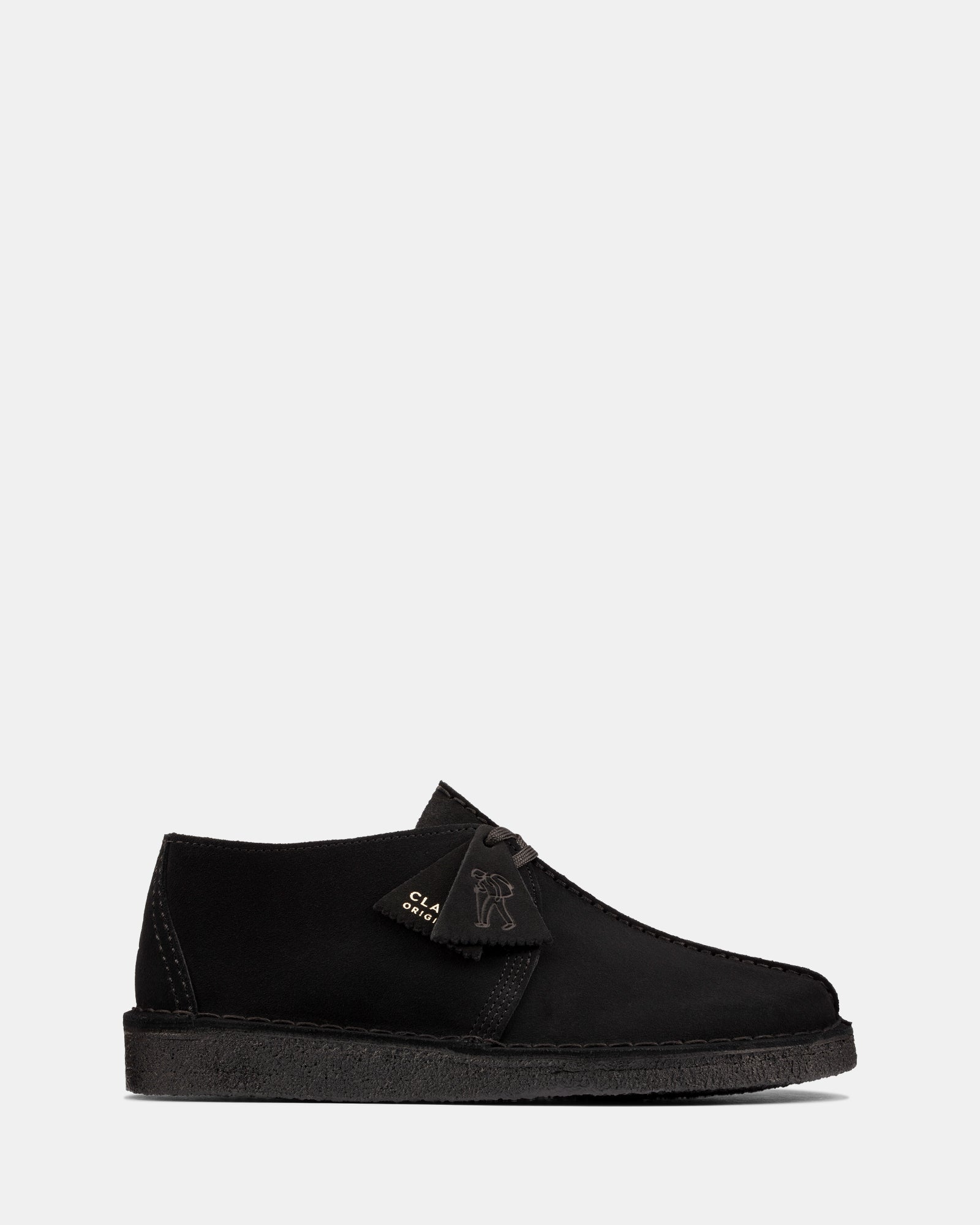 Desert clarks black suede price new arrivals