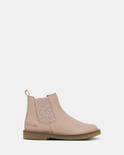 Rose gold hot sale chelsea boots