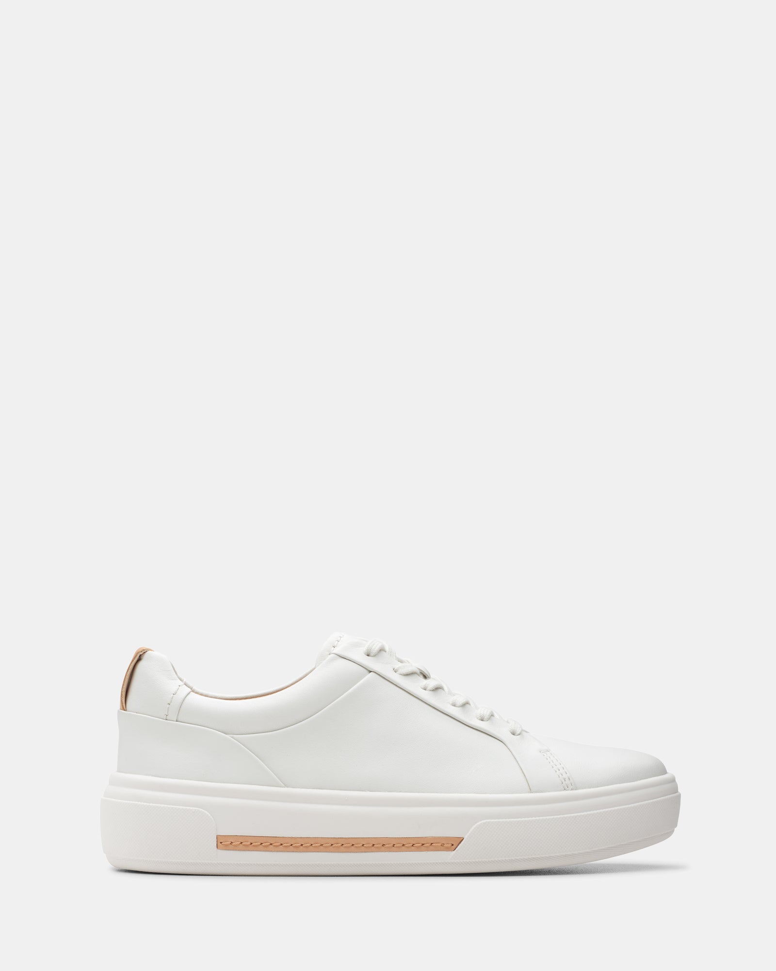 Hollyhock Walk Off White Leather – Clarks