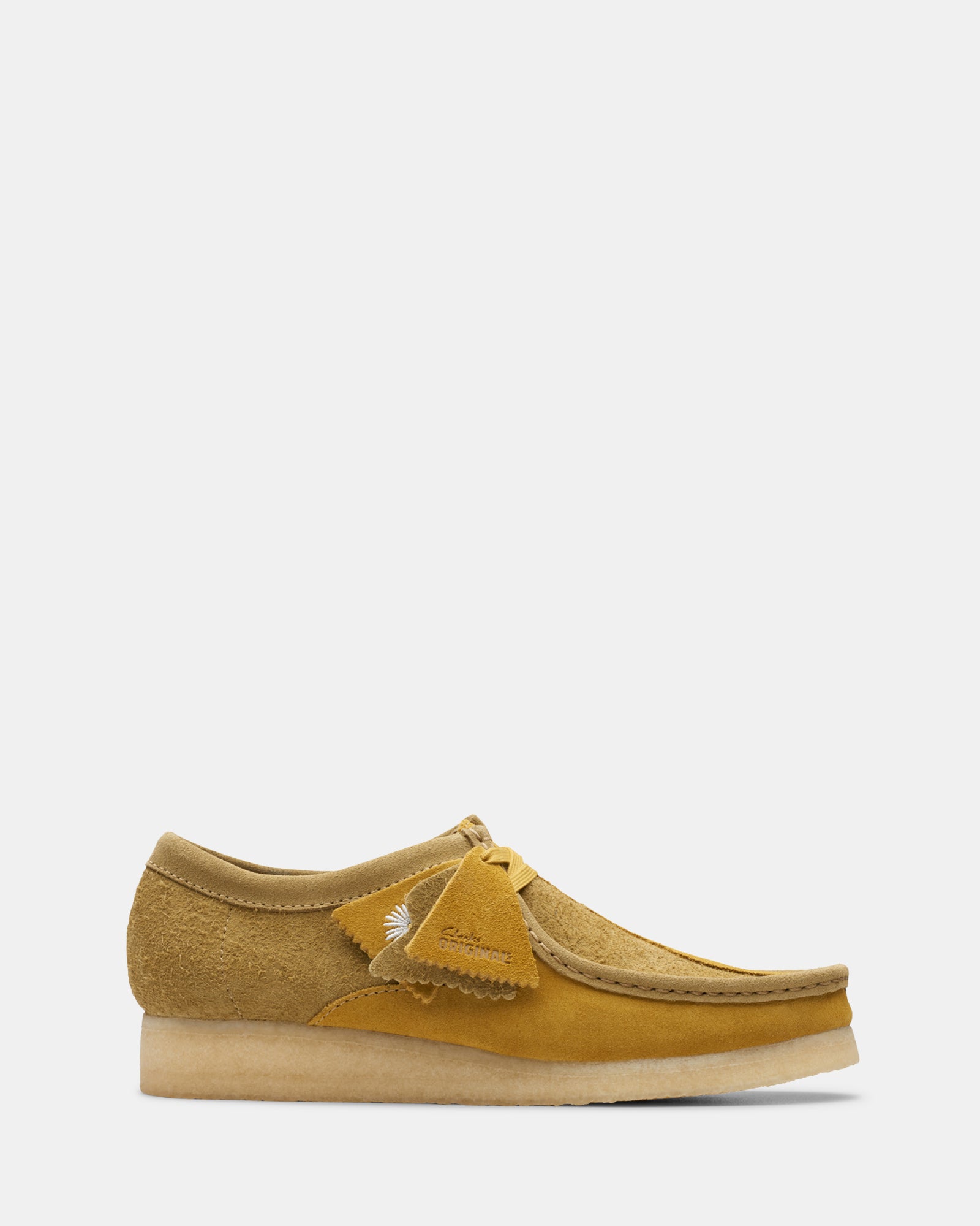 Wallabee (M) Light Tan Nubuck – Clarks