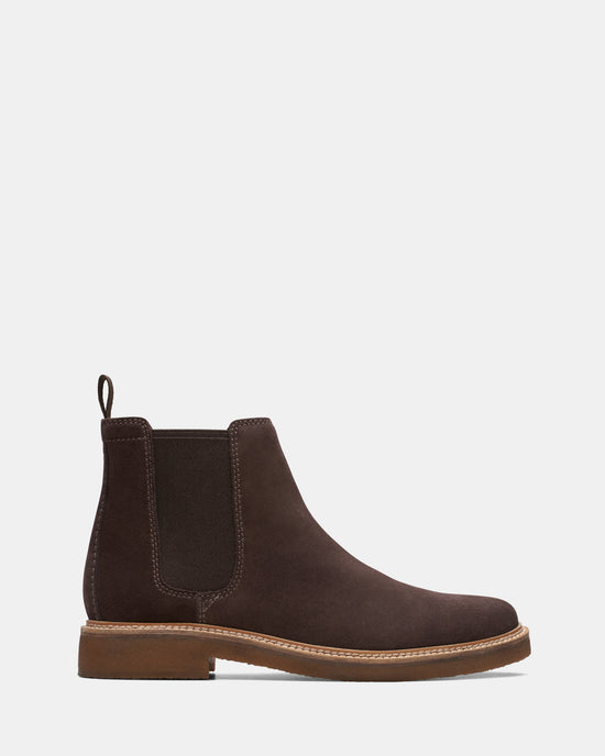 Clarkdale Easy Dark Brown Suede